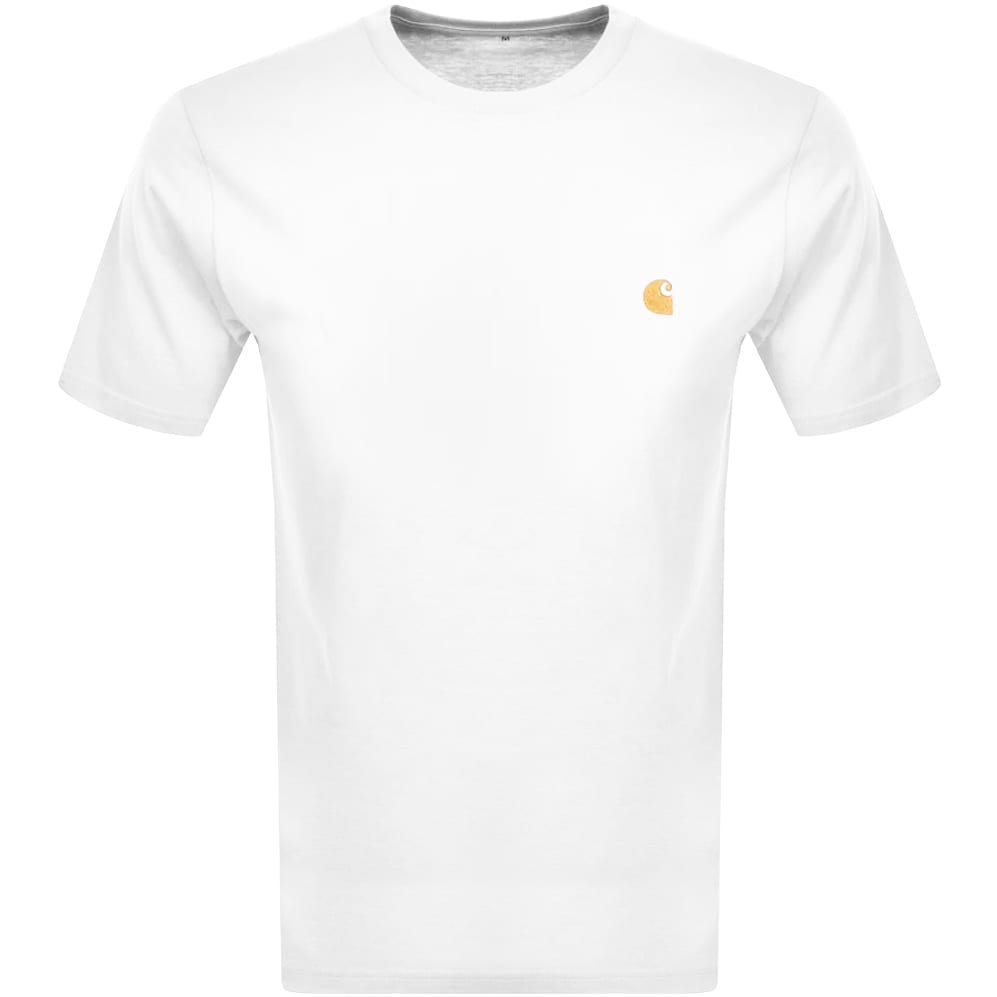 Alternative Image for ProductCarhartt Chase Short Sleeved T Shirt White1